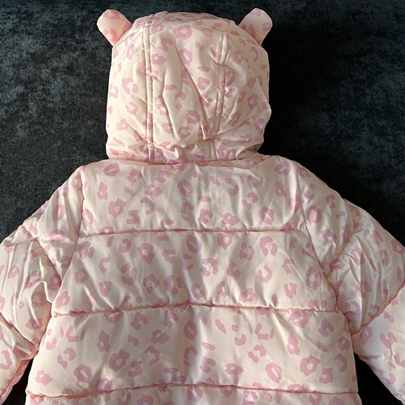 NWT Jessica Simpson Blush Leopard Coat - Picture 12 of 12